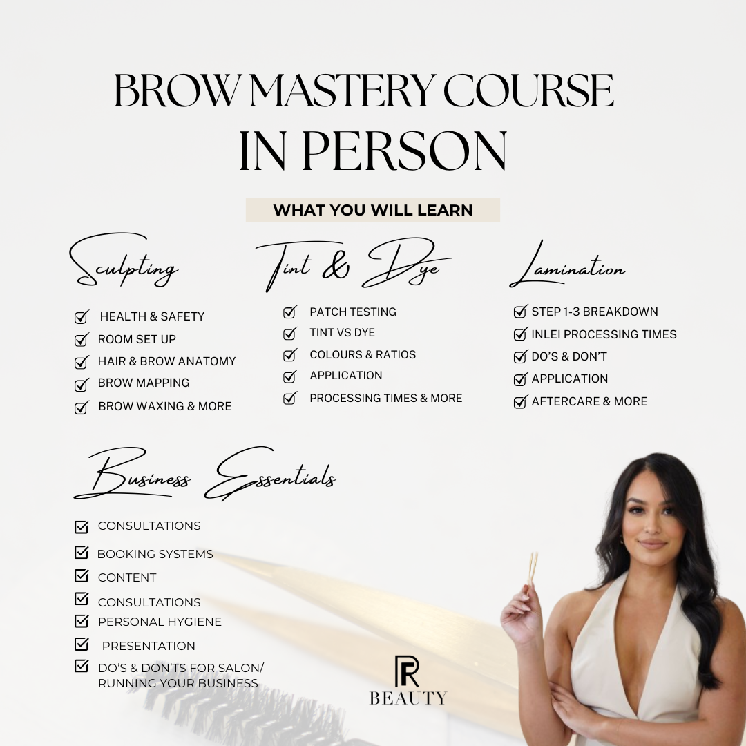 In Person Brow Mastery | 2 DAYS